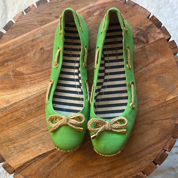 Green Kate Spade flats, 7.5 - Picture 2 of 7